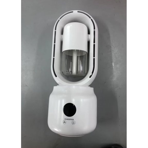 Summer Water Cooled Spray Mist Electric Fan USB Rechargeable Portable Wireless Air Humidifier Bladeless Ventilator Table Fan