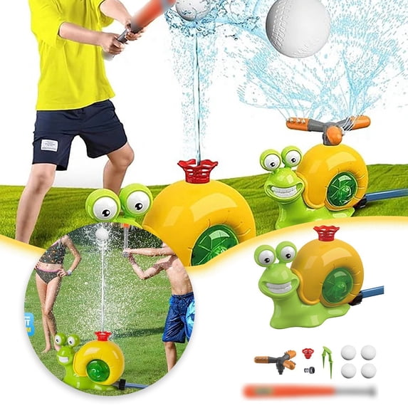 Summer Water Play Toys Baseball Outdoor Sprinkler Garden Water Spray Children's Toys Children's Water Spray Toys Baseball Rotating Sprinkler Outdoor Toys