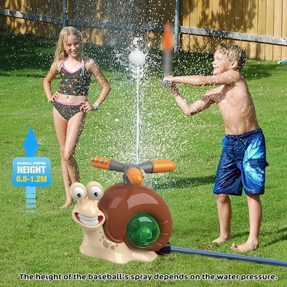 Summer Water Play Toys Rotating Sprinkler Garden Spray for Kids Outdoor Activity Toy
