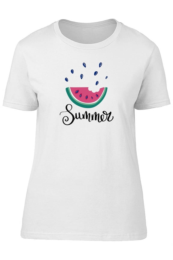 Summer Watermelon Slice Tee Women's -Image by Shutterstock