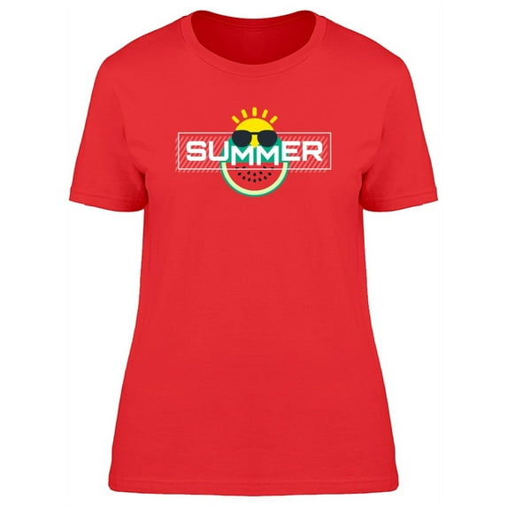 Summer Watermelon & Sun T-Shirt Women -Image by Shutterstock, Female XX-Large