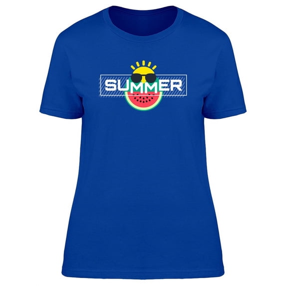 Summer Watermelon & Sun Tee Women's -Image by Shutterstock