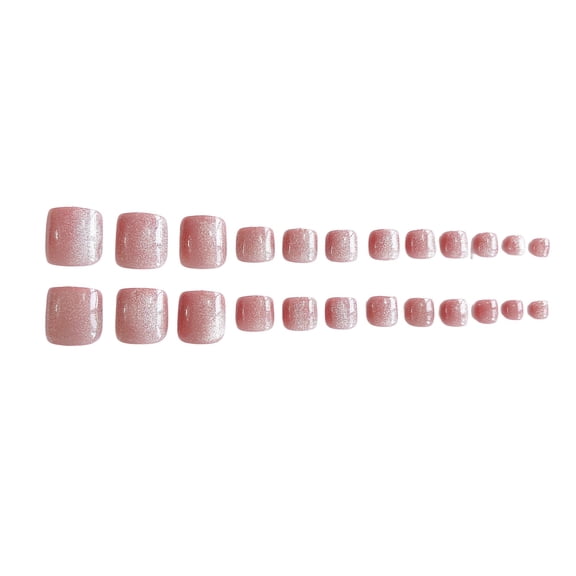 Summer Wear Toenail Tablets Eye Toenail Patch Stylish Milk Tea Themed Nails for Fashionable