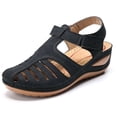 thumbnail image 1 of Summer Wedge Sandals for Women Fashion Non Slip Beach Shoes Woman Lightweight Casual Platform Sandalias Mujer Plus Size A3, 1 of 4