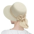 thumbnail image 1 of Summer Wide Brim Straw Beach Hat For Women Foldable Ladies Sun Cap, 1 of 3