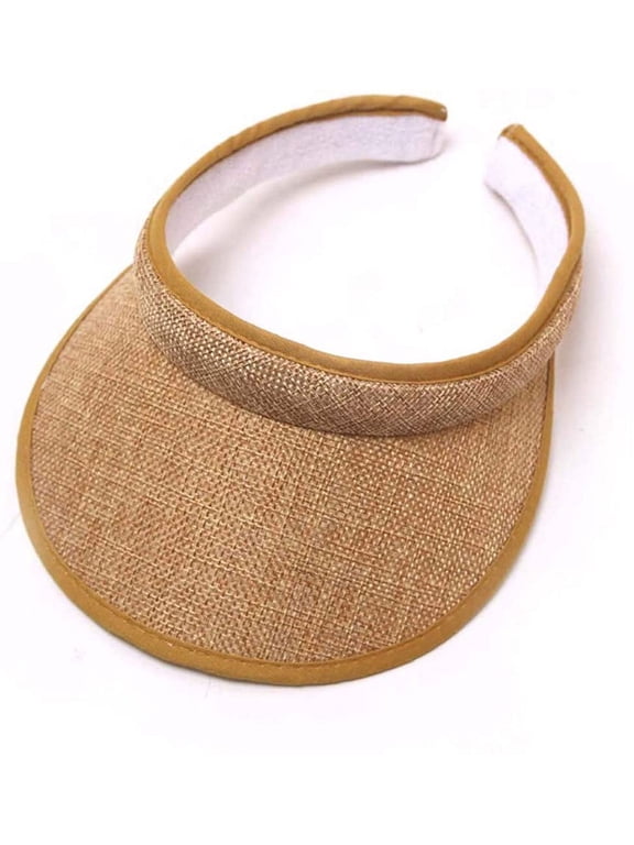 Summer Wide Brim Sun Hats Womens Visors Hats Sun UV Protection SPF 50+ Outdoor Traveling Beach Fishing Caps
