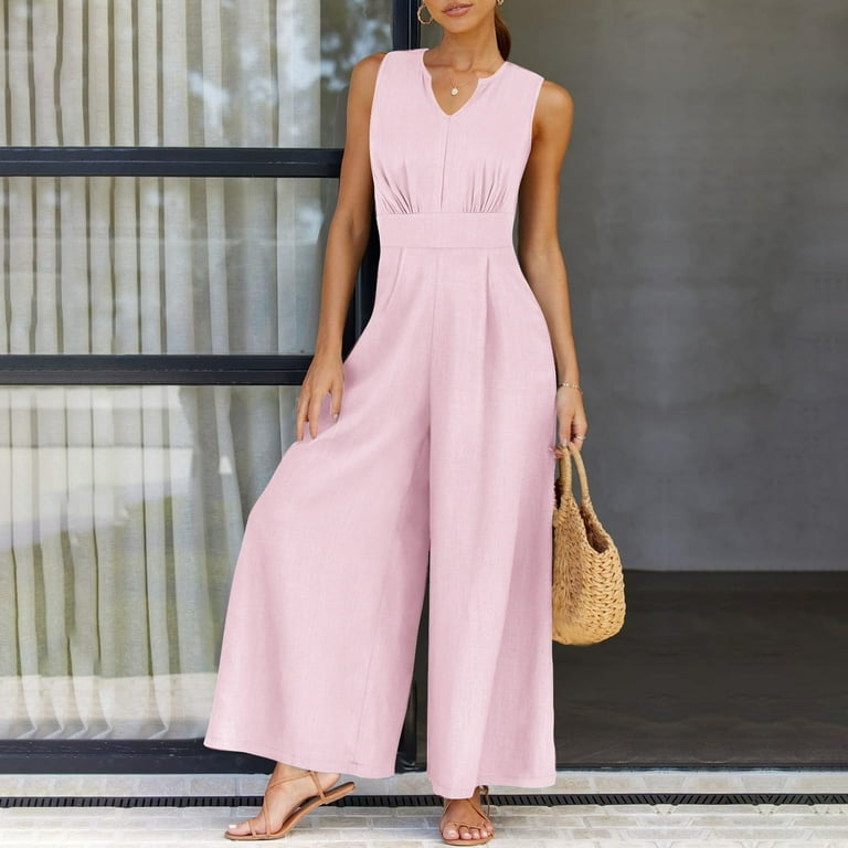 Elegant wide leg jumpsuit sale