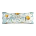 thumbnail image 1 of Summer Wildflower Daisy Mastectomy Pillow - Boho Seatbelt Cushion - Skin-Friendly Plush Fabric for Sensitive Skin, 1 of 7