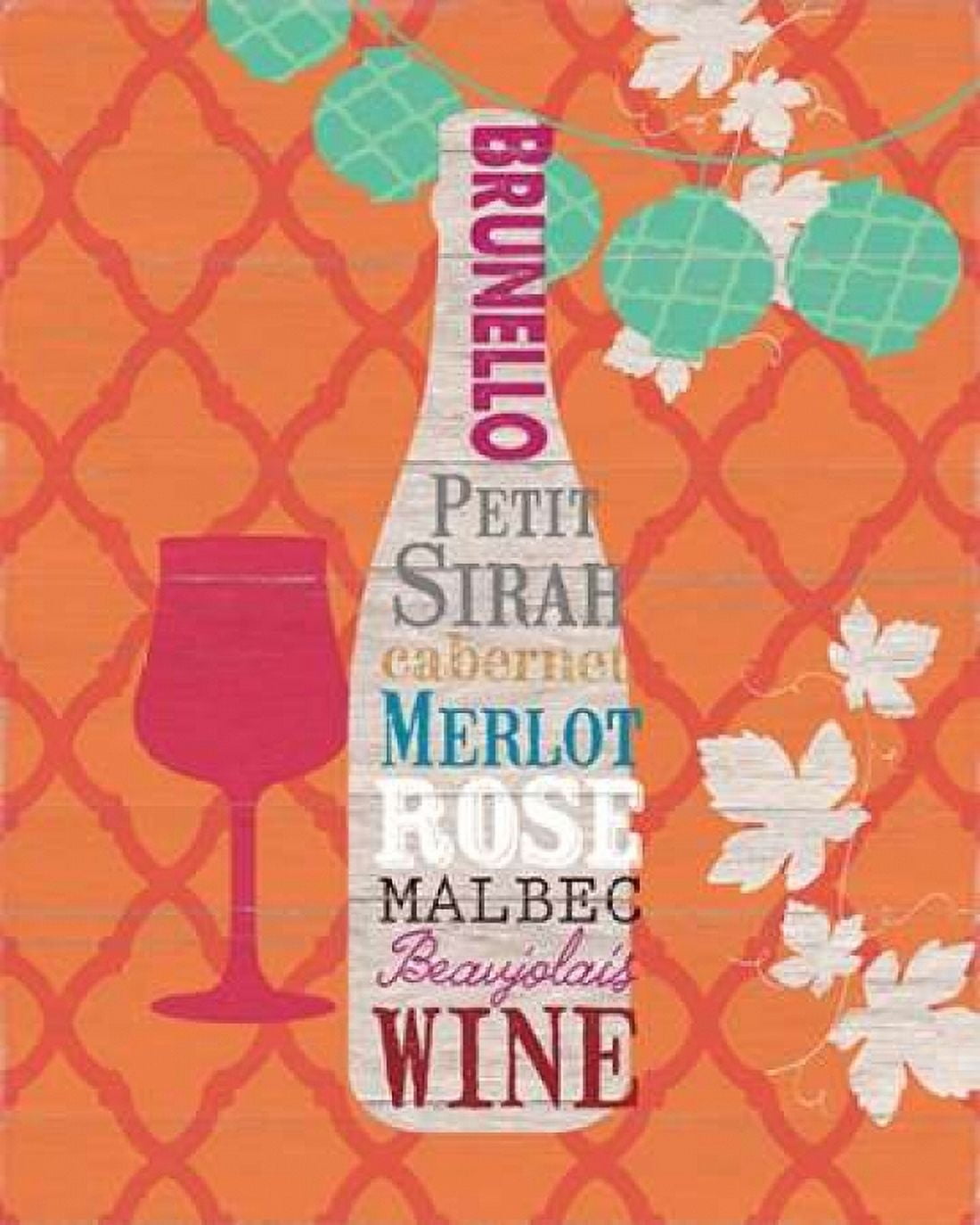 Summer Wine Celebration I Canvas Art - Studio Bella (20 x 24)