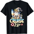 thumbnail image 1 of Summer With My Gnomies Vacation Cruise Life Gnome Lover Cute T-Shirt, 1 of 5