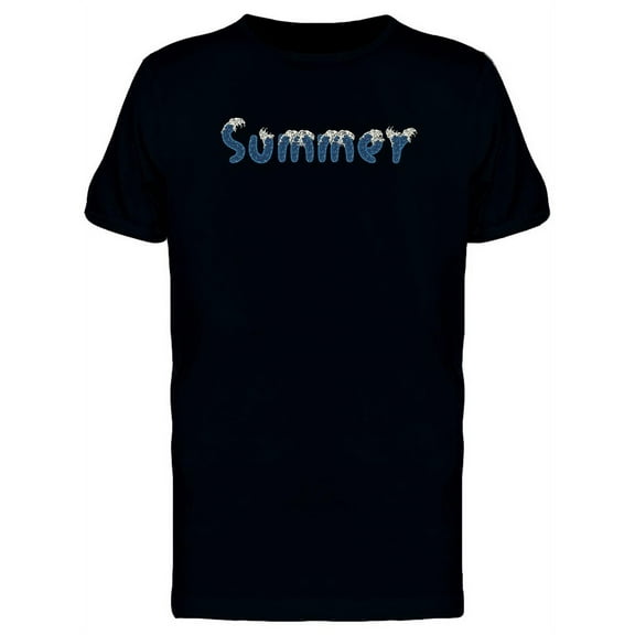 Summer With Waves Tee Men's -Image by Shutterstock