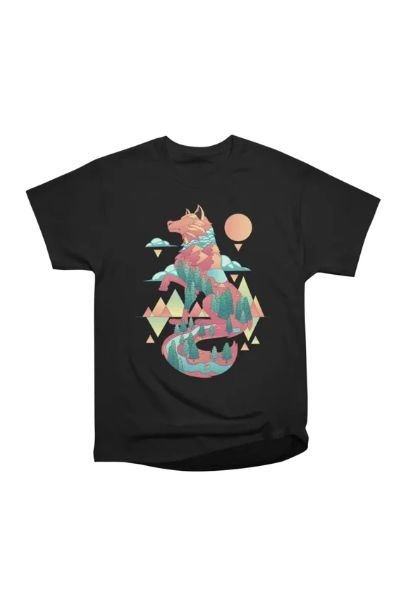 Summer Wolf T-Shirt Tee Gift For Him Merch For Her Apparel For Friend