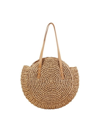 Large round rattan bag cheap