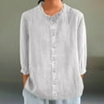 thumbnail image 1 of Summer Women's Cardigan Shirts With Lace Trim For Everyday Wear Pairing With Jeans Or Casual Pants Women's Woman Womens Button down Shirts Solid Women Long Sleeve Tops Plan Shirts for Women Women plus, 1 of 3