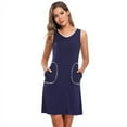 thumbnail image 1 of Women Summer Home Service Nightdress Women's Loose Pajamas, 1 of 1