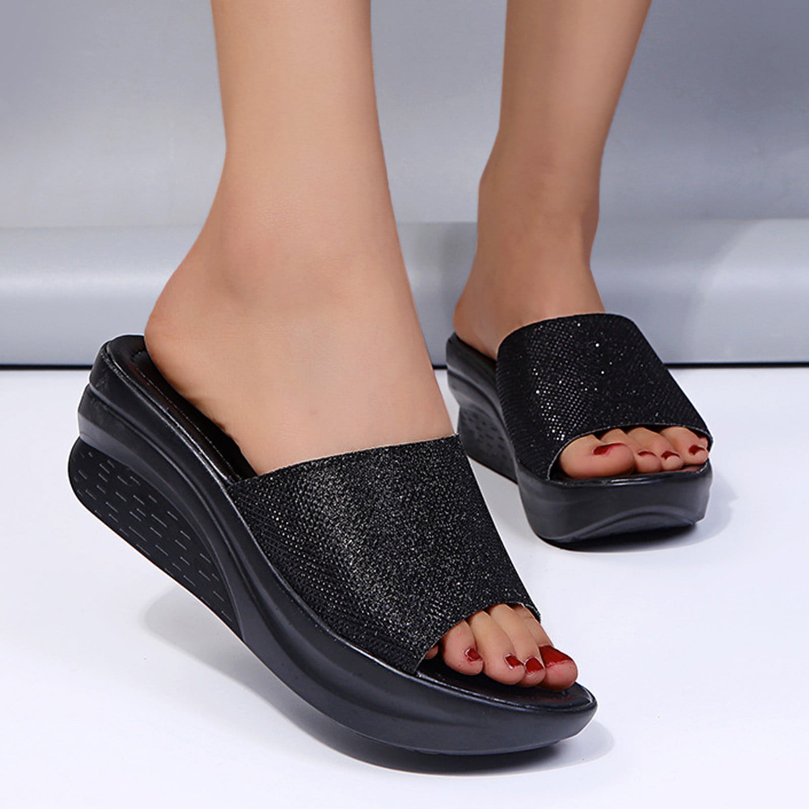 Women Wedge Heel Sandals & Slippers for Women-vietvuevent.vn