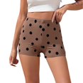 thumbnail image 1 of Summer Womens Shorts Fashion Shorts For Women Für Damen Punktemuster Elastische Taille Niedrige Taille Bequeme Pyjamahose Pants For Women, 1 of 4