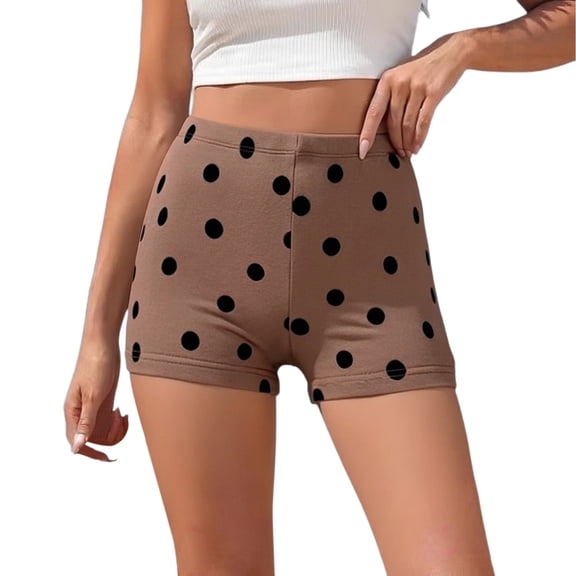 Summer Womens Shorts Fashion Shorts For Women Für Damen Punktemuster Elastische Taille Niedrige Taille Bequeme Pyjamahose Pants For Women