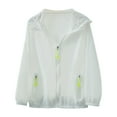 thumbnail image 1 of Summer Womens Zip up Hoodies Long-Sleeved Sun Protection Clothing Light Breathable Zipper Casual Coat with Pockets Price Reduction Alert 50% Off!, 1 of 7