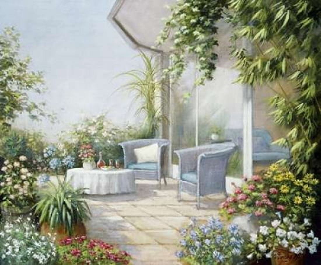 Summer afternoon Canvas Art - Peter Motz (20 x 24)