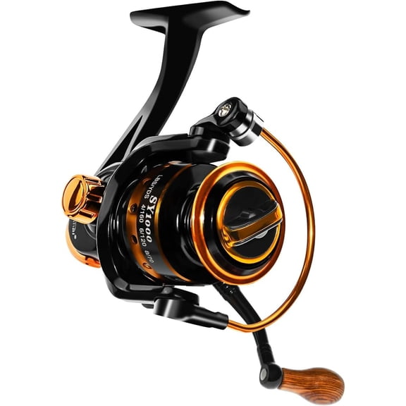 Summer and Centron Spinning Reels, 12 +1 Light Weight & Ultra Smooth Reel for Ice/Summer 3000/1000 Fishing Reel by