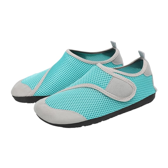 Summer and Spring Wading Shoes for Women Versatile Closed-Toe Mesh Breathable Outdoor Soft-Soled Barefoot Shoes Sandals