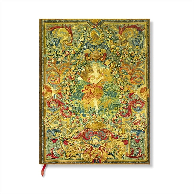 Tapestry Royale Summer's Glory Grande Lined Hardcover Journal, 128pg, 120gsm, the Metropolitan Museum of Art by Paperblanks (Royal Embro, (Hardcover)