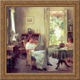 thumbnail image 1 of Summer at Hadlyme 20x20 Gold Ornate Wood Framed Canvas Art by Metcalf, Willard, 1 of 2