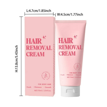 Summer beauty, Ody Hair Removal Cream Powerful Hair Dissolving Gentle - Friendly Body Hair Removal Cream