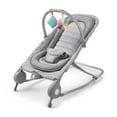 thumbnail image 1 of Summer by Ingenuity 2-in-1 Baby Bouncer & Rocker Duo for Infants, Light Gray Tweed, 1 of 16