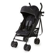 Ingenuity 3D Mini Convenience Stroller – Lightweight Stroller with Compact Fold, Multi-Position Recline, Canopy with Pop Out Sun Visor – Umbrella Stroller for Travel & More, Blue/Black
