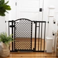 thumbnail image 1 of Ingenuity Doorway 42W Series Dog and Baby Gate - Espresso, 1 of 12