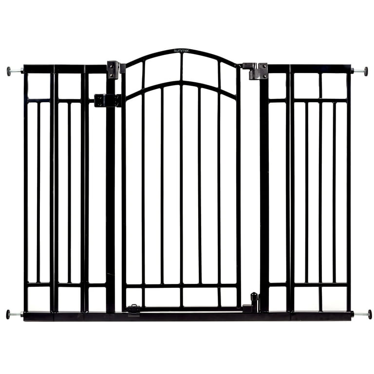 Summer by Ingenuity 48W Series Doorway Baby Gate Black