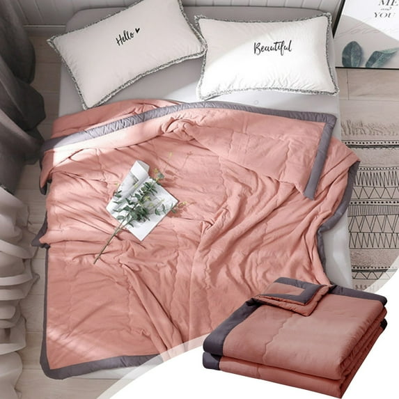 Summer cool quilt blankets, summer ice blankets, suitable for hot sleepers and night sweaters, light ice blankets, sofa ice blankets, electric fans, summer sleep quilts, summer