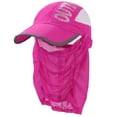 thumbnail image 1 of Summer for Sun Cap Foldable Baseball Hats Breathable Caps Detachable Face Flap, 1 of 21