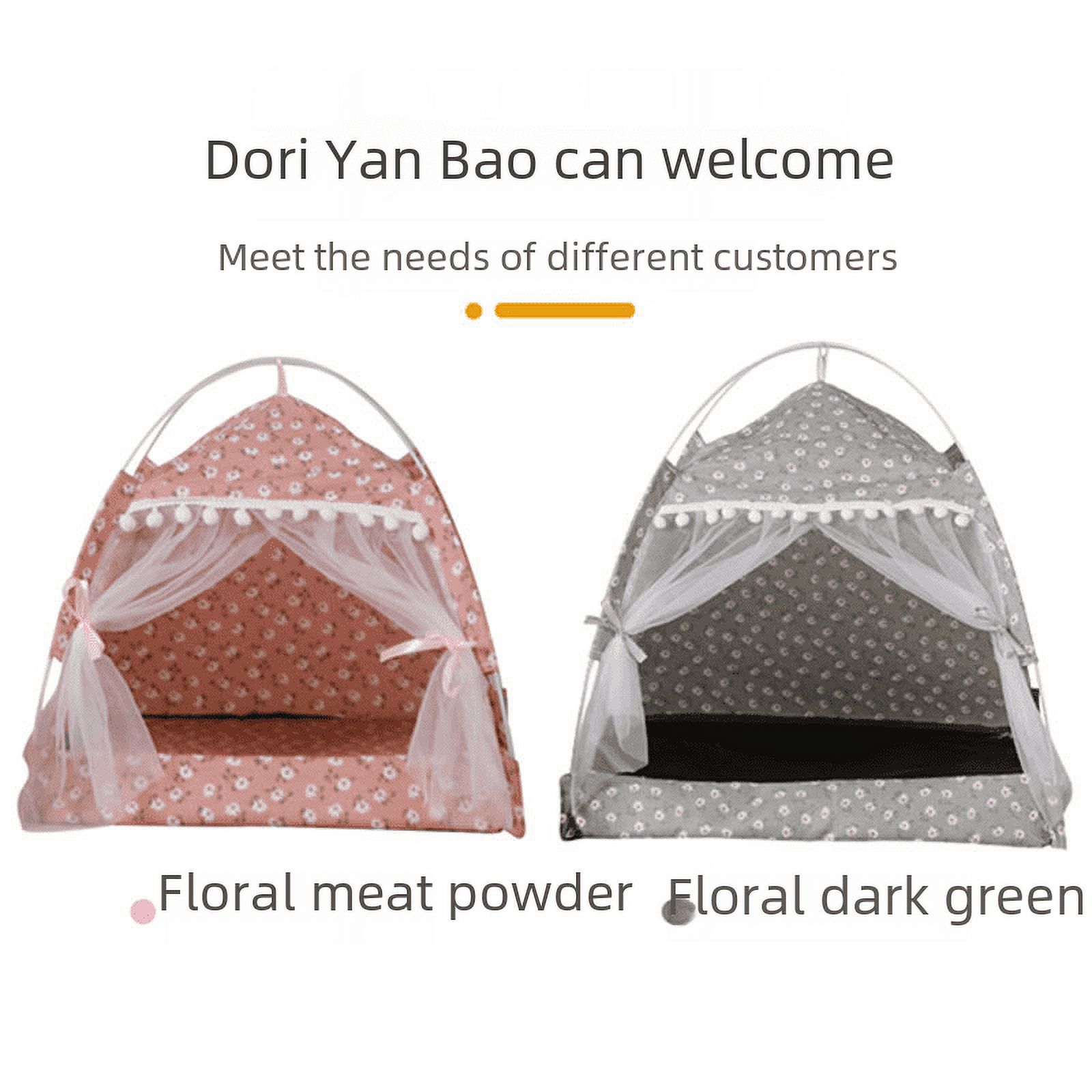 Summer fourcorner tent cat nest foldable Cat House semiclosed dog