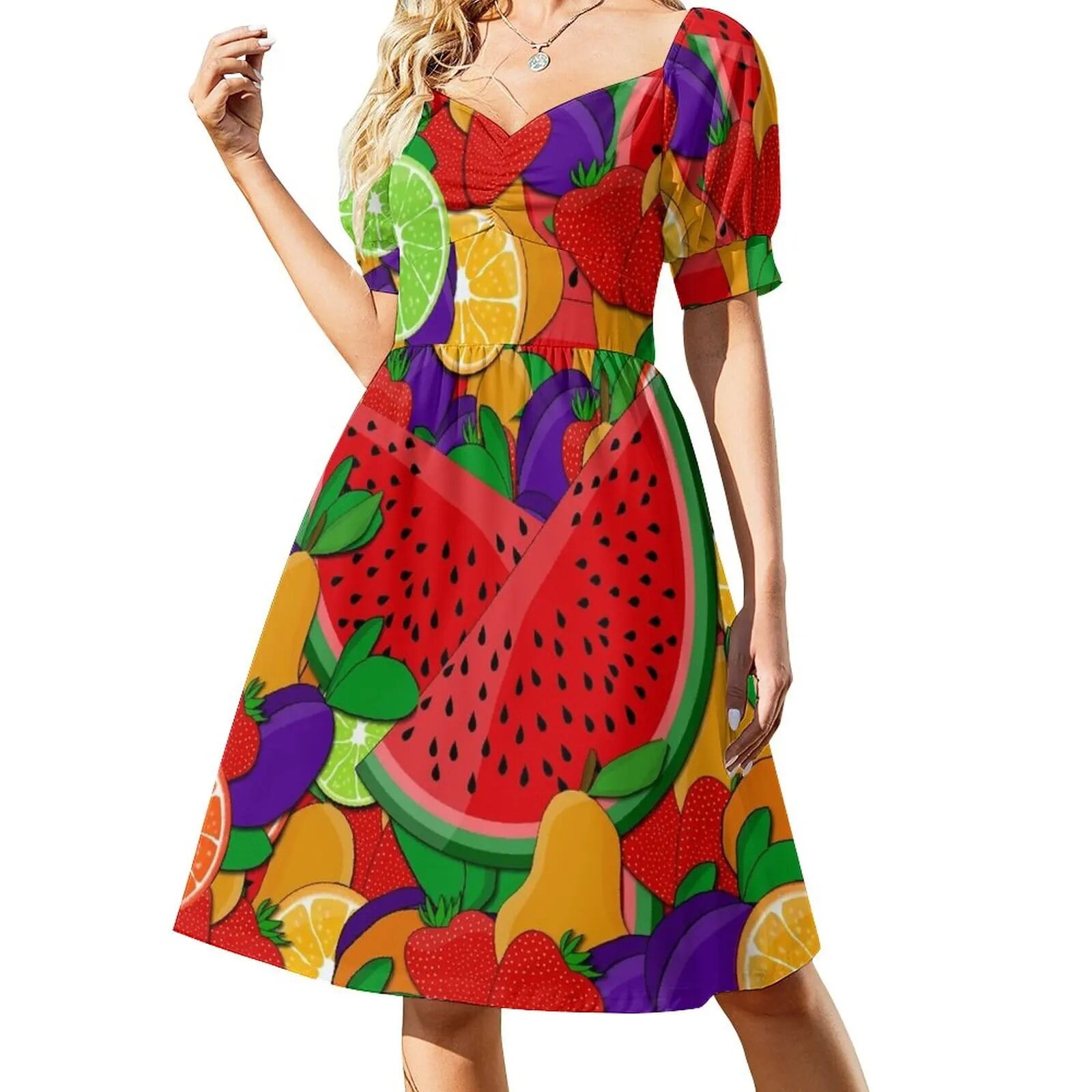 Summer fruits Dress Dresses evening dresses luxury 2024 dress summer ...