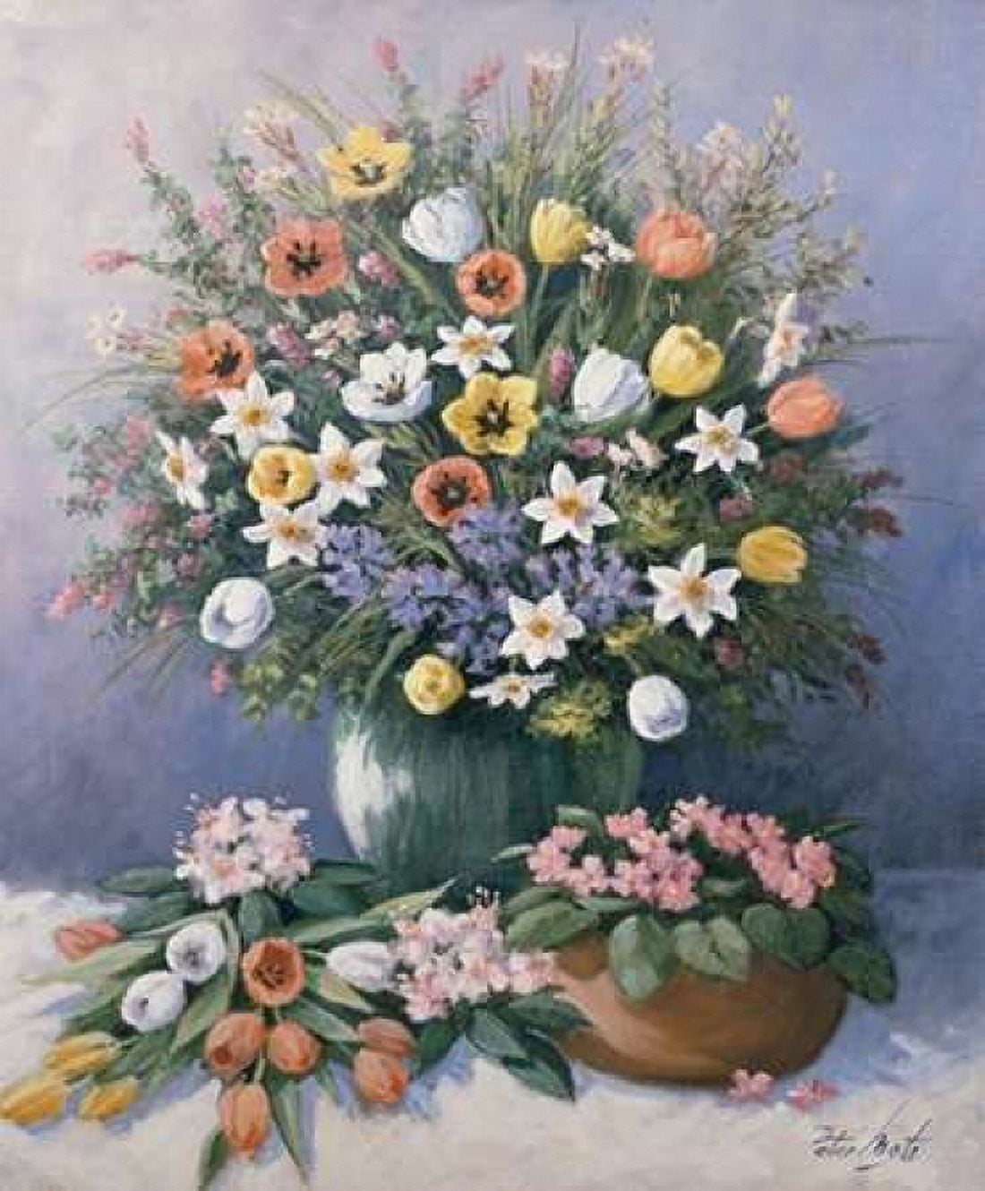 Summer glory Canvas Art - Peter Motz (20 x 24)