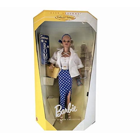 Summer in Rome Barbie Doll City Seasons Collector Edition 1999 Mattel 19431