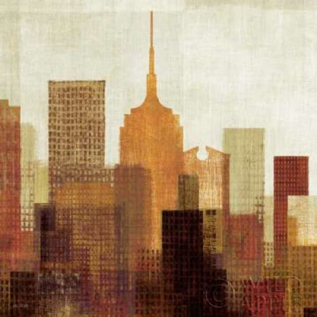 Summer in the City II Canvas Art - Michael Mullan (24 x 24)