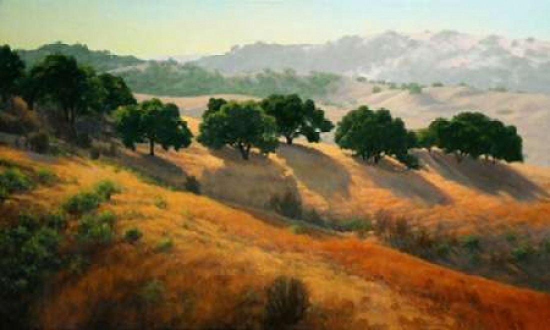 Summer in the Hills Canvas Art - Kathy OLeary (12 x 18)