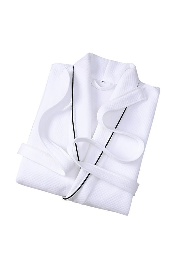 Men's Soft Plush Fleece Bathrobe, Full Length Long Warm Lounge Robe with Belt for Regular&Big and Tall