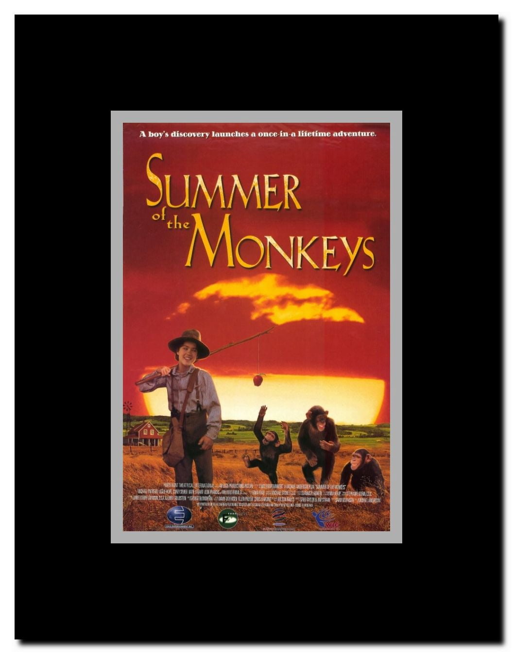 Summer of the Monkeys Framed Movie Poster