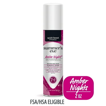 Summer's Eve Amber Nights Daily Refreshing Feminine Spray, 2 oz
