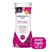 Summer's Eve Amber Nights Feminine Wash with Oat & Shea Extracts, Removes Odor, 15 fl oz