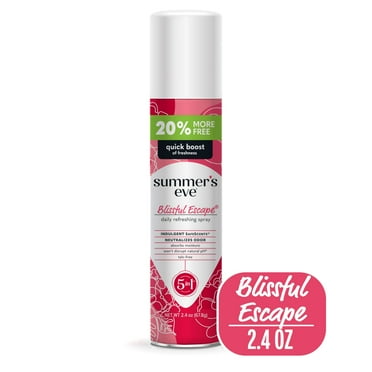 Summer's Eve Blissful Escape Daily Refreshing Feminine Spray, 2.4 oz