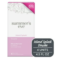 Summer's Eve Douche, Island Splash, 4 Units, 4.5 oz Each