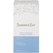 Summers Eve Douches Extra Cleansing Vinegar and Water, 4 CT Pack - 3