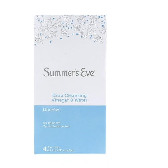 Summer's Eve Douches Extra Cleansing Vinegar and Water 4 ea (Pack of 4)