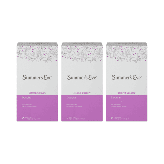 Summer's Eve Douches Island Splash 2 Each, 2 ct (Pack - 3)